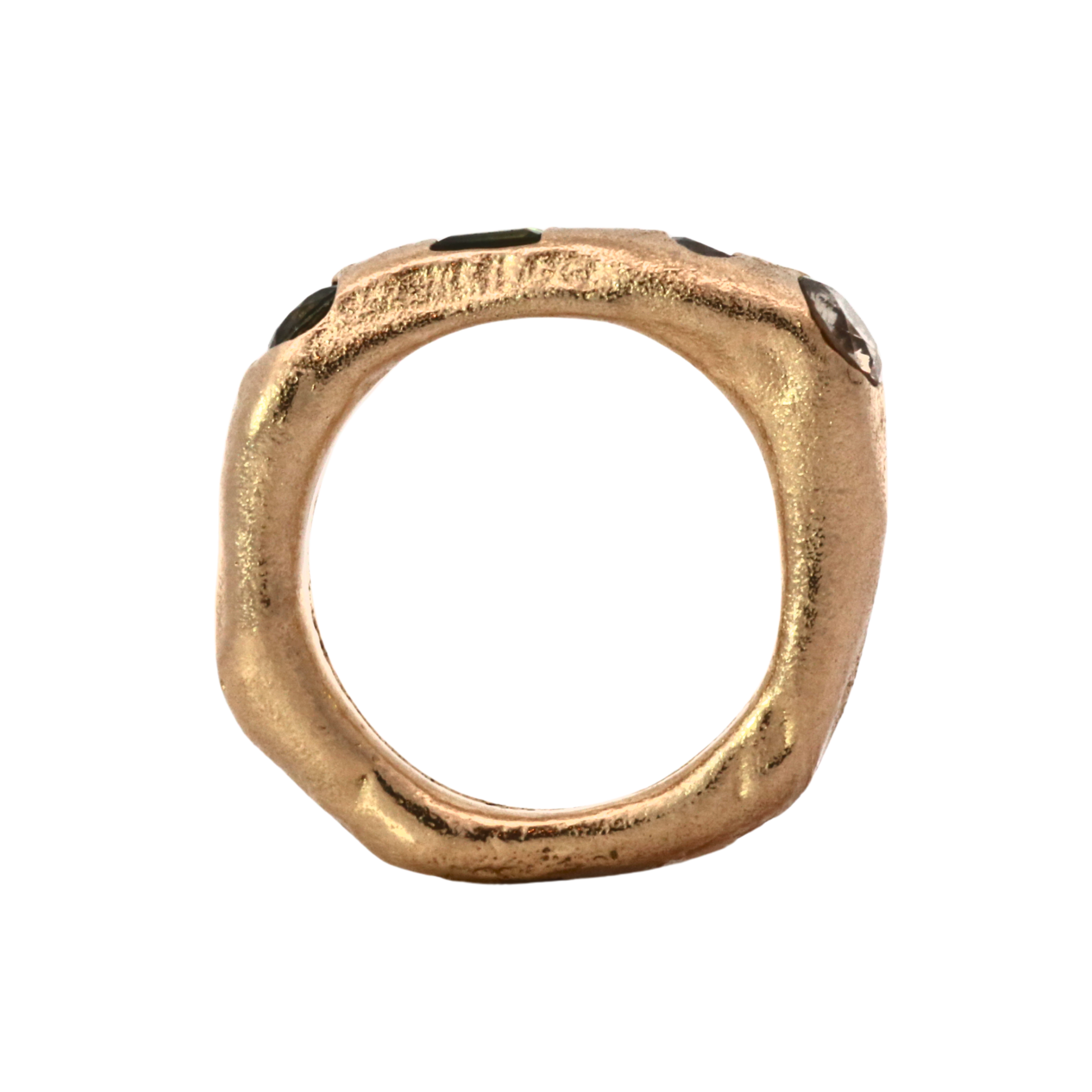 WILDER II alternate angle, 14K Fairmined gold