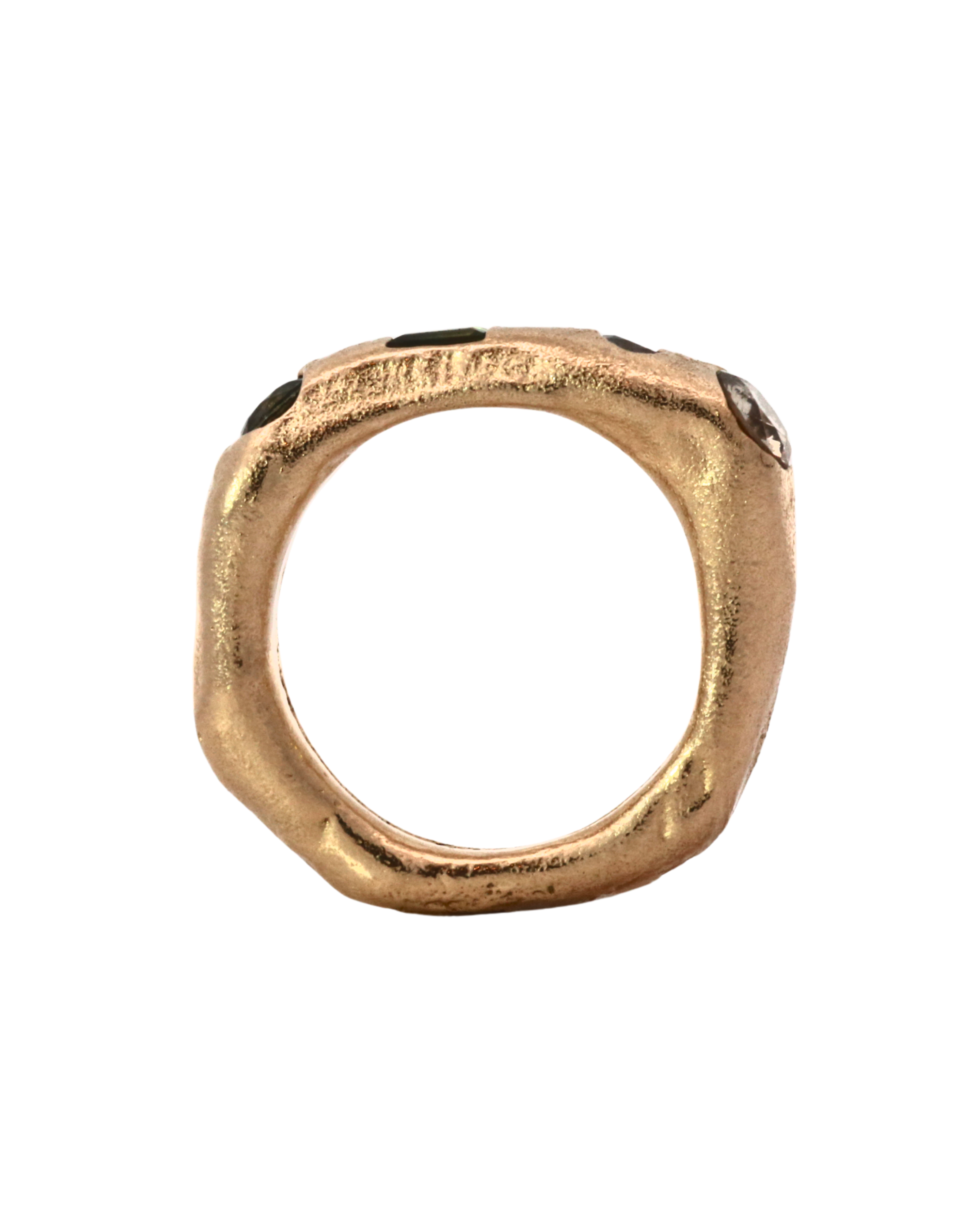 WILDER II alternate angle, 14K Fairmined gold
