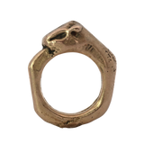 ANIMAL Big Cat Bronze Statement Ring