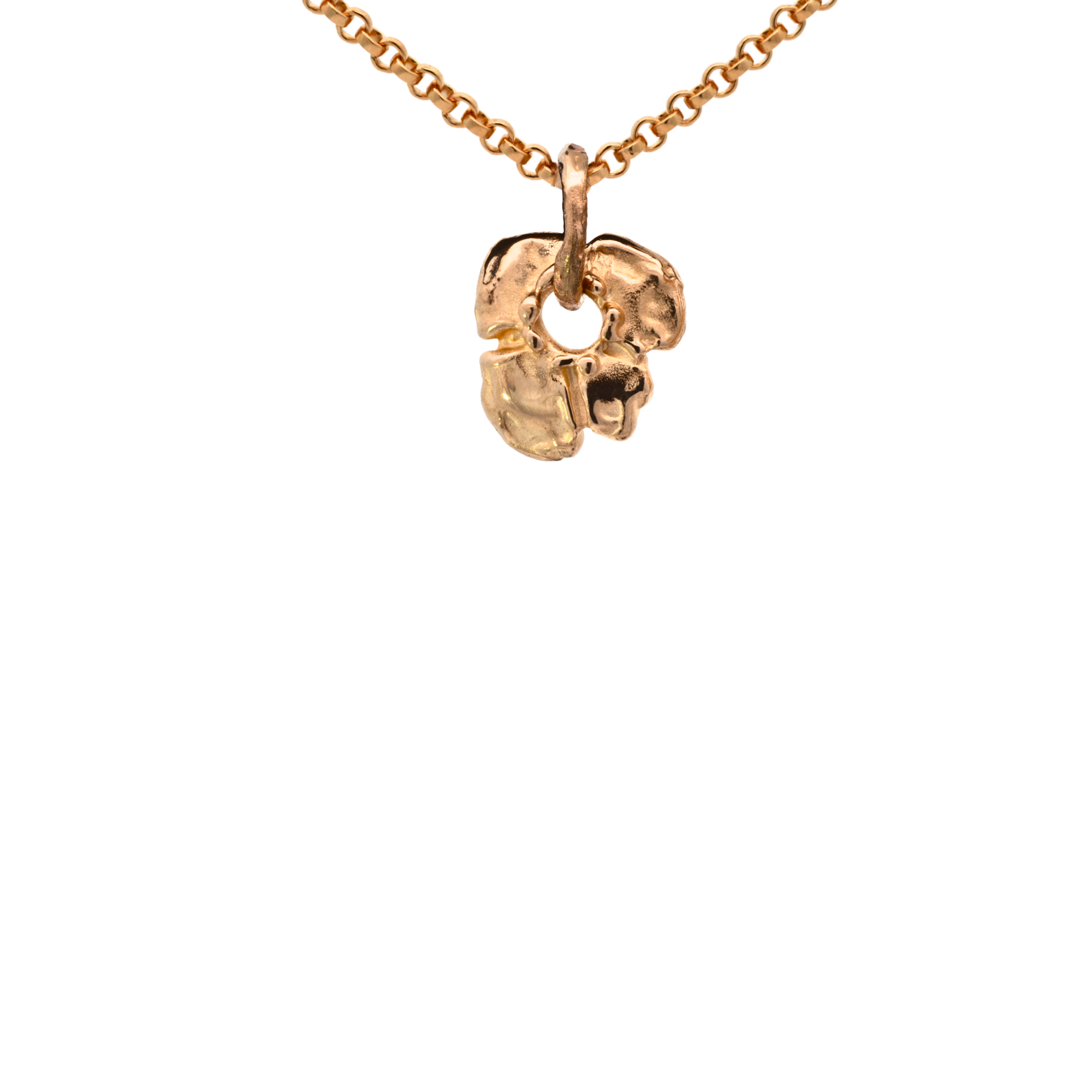 HIBI Flower Charm - Gold