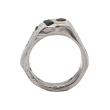 BECK ring No.042610 - Sterling Silver + Sapphires