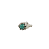 Mini SPERO Charm - Sterling Silver + Turquoise