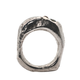 SEEBE Ring No.092609 - Sterling Silver + Sapphires