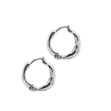 Silver - TILDA MINI Huggie Hoop Earrings