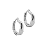 Silver - TILDA Huggie Hoop Earrings