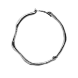 Silver - IDA Hoop Earrings