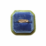 Ring Box - Peridot / Sapphire