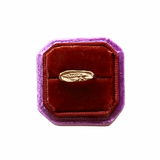 Ring Box - Pink Tourmaline / Carnelian