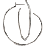 BENNI XL hoops - Sterling Silver