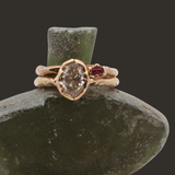 PETAL 1ct. Natural Diamond Engagement Ring 14K Fairmined Gold