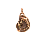 Gold - 70 OOAK Opal Ammonite Pendant