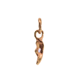 gold broken heart pendant best friend charm necklace set