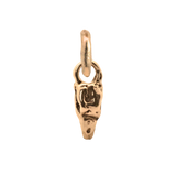 MAMA BIRD Hoop Charm - 14K Gold