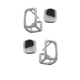 BOX Earrings - Silver