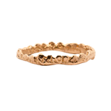 Crown Stacker Ring in 14K Yellow Fairmined Gold