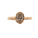 PETAL 1ct. Natural Diamond Engagement Ring 14K Fairmined Gold