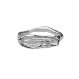 FRIKA Wide Stacker Ring - Sterling Silver