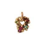 HIBI FÊTE Charm detail view, 14K Fairmined gold