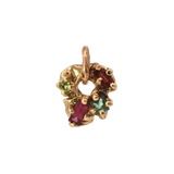 HIBI FÊTE Charm detail view, 14K Fairmined gold