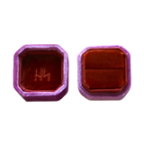 Ring Box - Pink Tourmaline / Carnelian