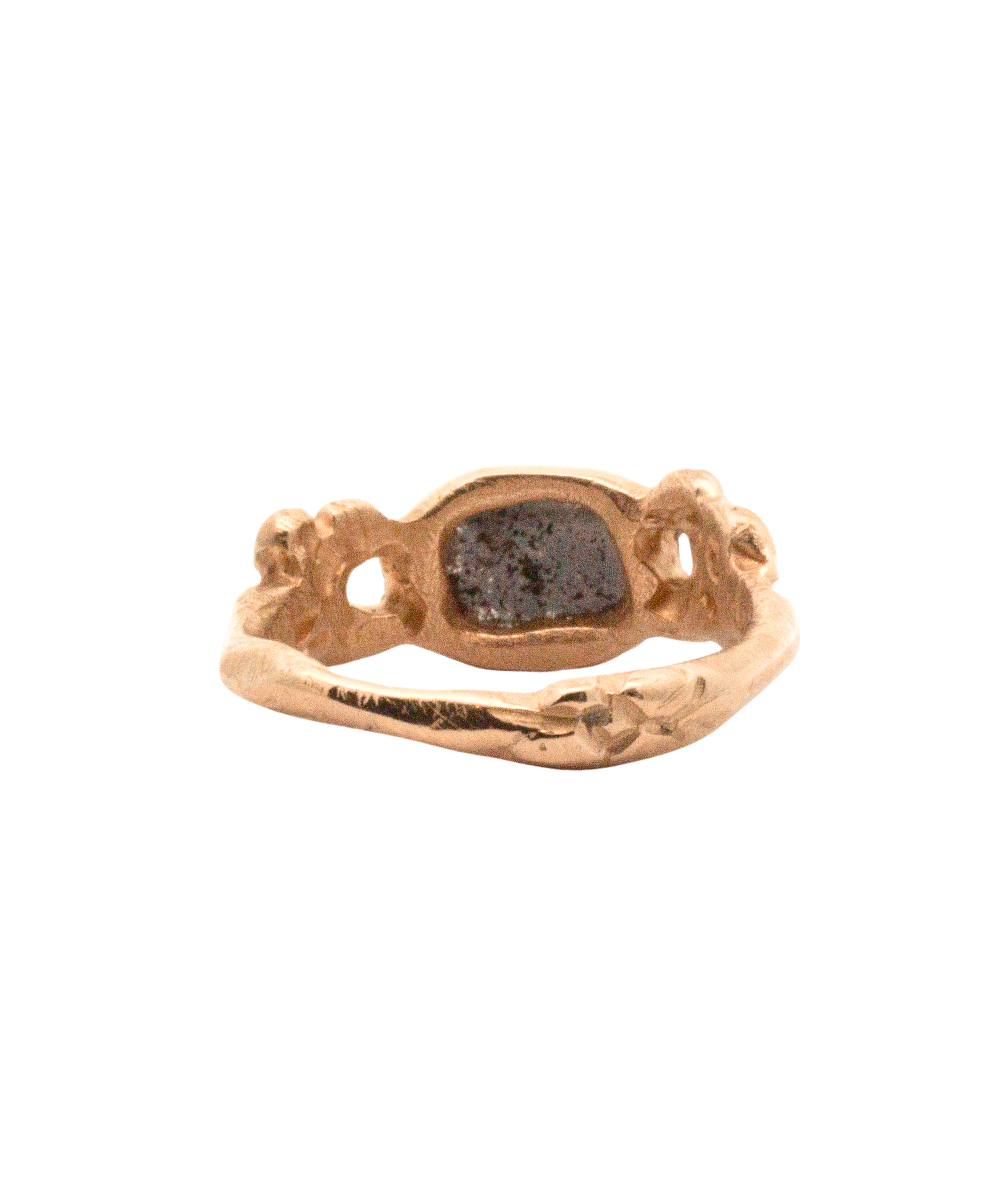 No. 71 OOAK Ring Displayed on White Background