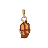 OOAK PORTRAIT Charm detail view, 14K Fairmined gold