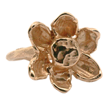 Gold - RORA Giant Flower Signet Ring