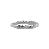 SIGGE Petite Crown Stacker - Sterling Silver