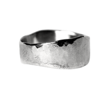 Silver - SIGR WATER Medium Band Ring