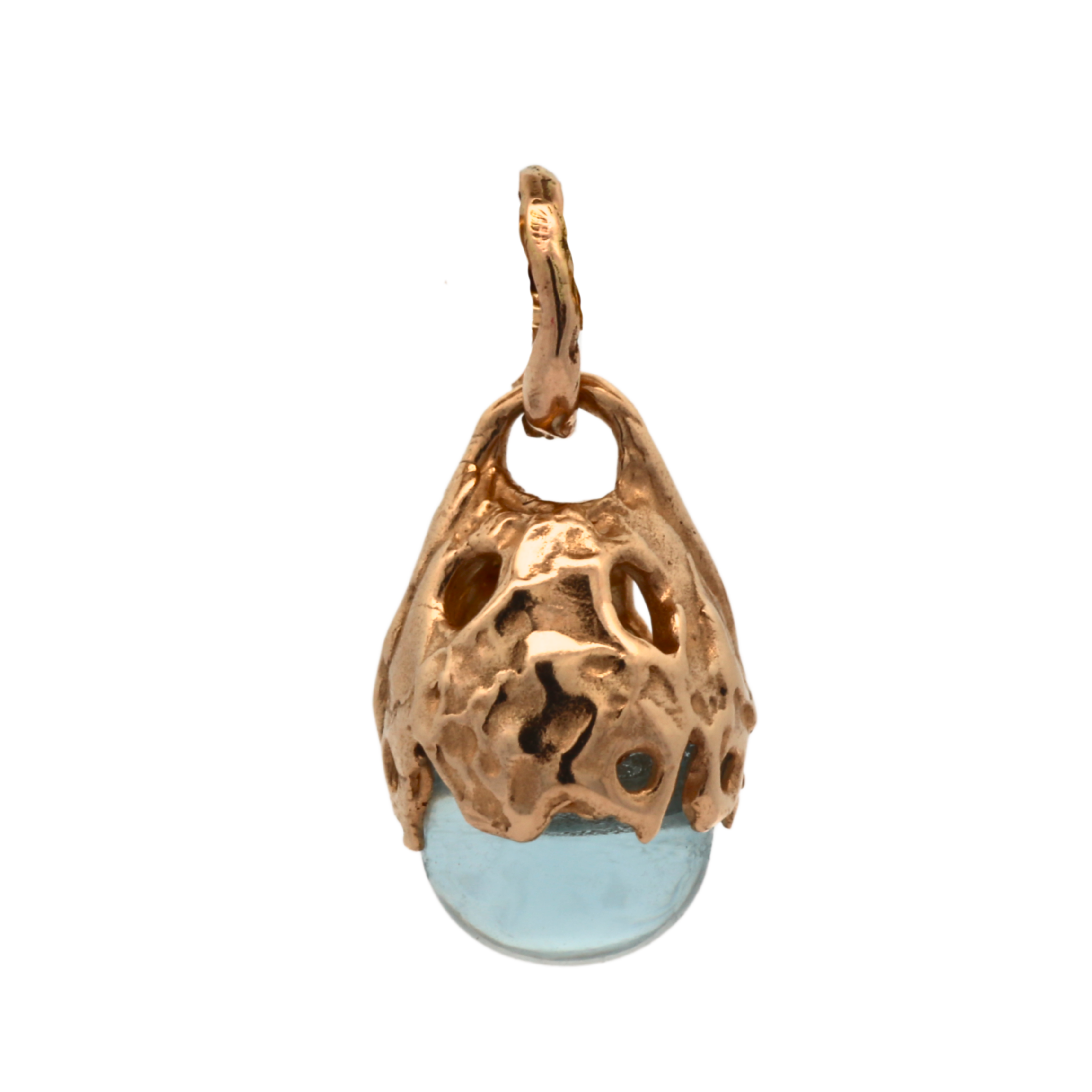 SPERO Pendant Aquamarine - Gold