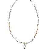 THE BIRD Hoop Charm -Sterling Silver