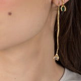 CALLA Short Earrings - Sterling Silver