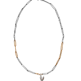 HARE Charm - Sterling Silver + Fête - Sapphires, Peridot