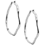 Silver - IDA Hoop Earrings