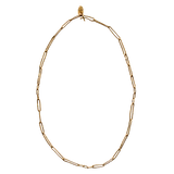 Gold - JONSI Slub Link Chain Necklace