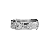 WESTERN FLORAL Band Ring - Sterling Silver