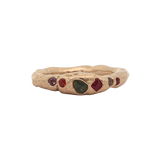 RAVEN Ring No.042618 - 14K Gold + Sapphire