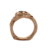RAVEN Ring No.042618 - 14K Gold + Sapphire