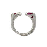 MOI ET TOI No. 032618 - Sterling Silver + Sapphires