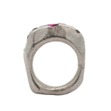 SEEBE Ring No.032631 - Sterling Silver + Sapphires