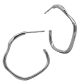 MADRONE Hoop Earrings - Sterling Silver