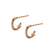 STAR Mini Hoops - 14K Gold