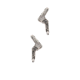 Lightning Stud Earring Single - Silver