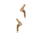 Lightning Stud Earring - Gold