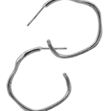 MADRONE Hoop Earrings - Sterling Silver