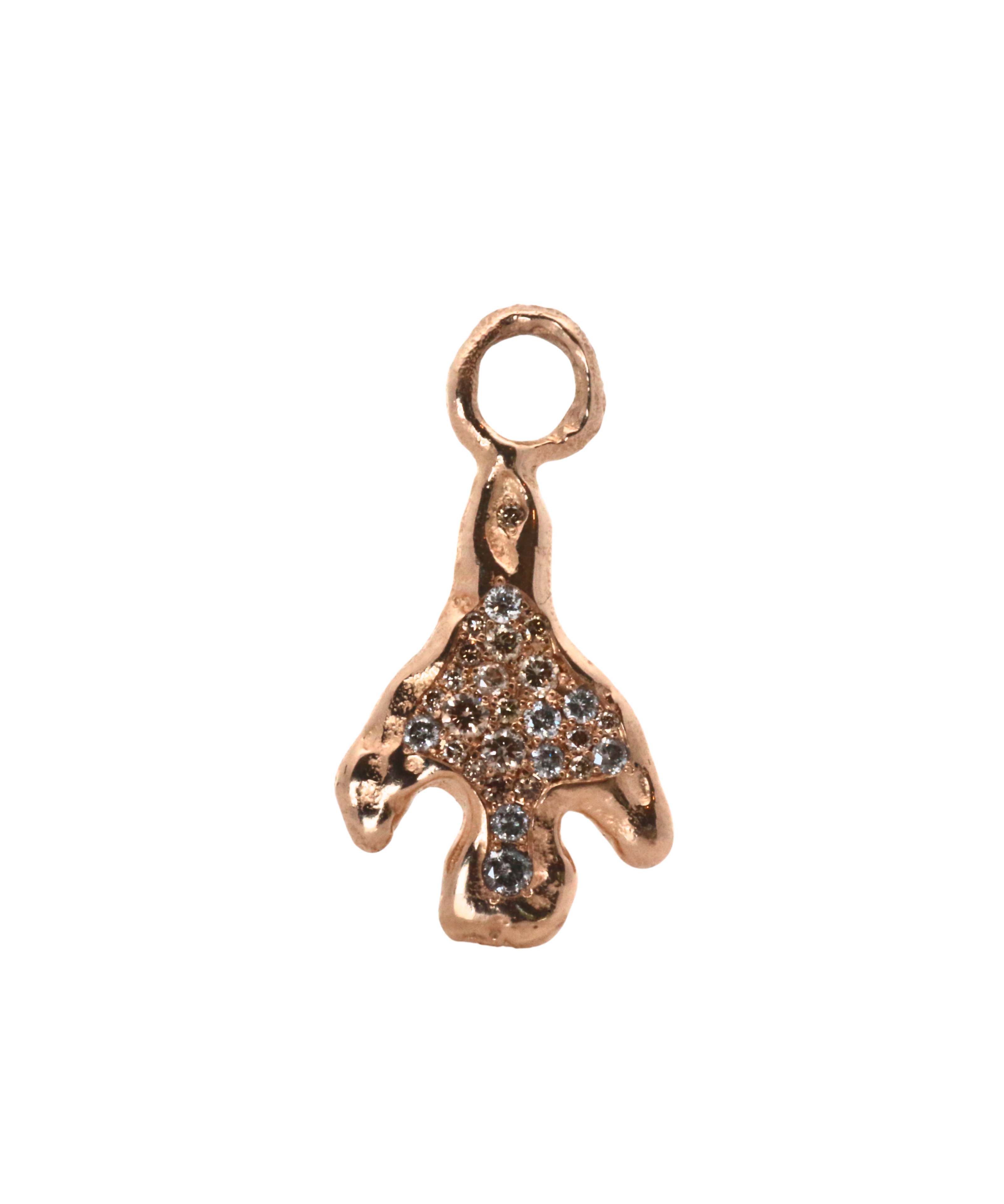 THE BIRD Charm -14K Gold