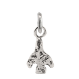 THE BIRD Hoop Charm -Sterling Silver