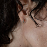 TILDA MINI Diamond Huggie Hoop Earrings