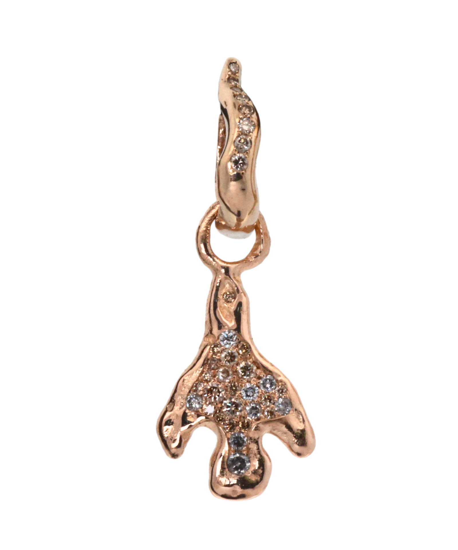 THE BIRD Charm -14K Gold