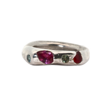 WILDER II No. 042620 - Sterling Silver + Sapphires